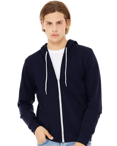 Sponge Fleece Full-Zip Hoodie - 3739