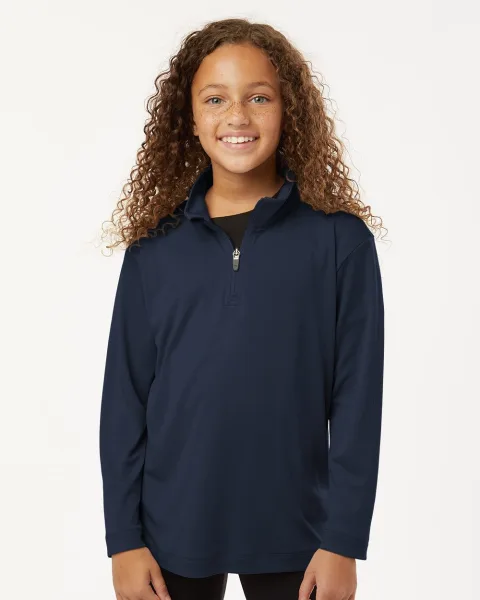 Youth Pro-Lock Performance Quarter-Zip Pullover - 41870Y
