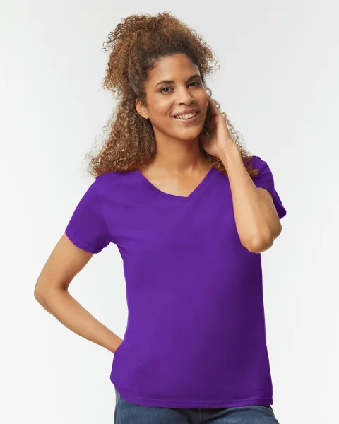 Heavy Cotton™ Women's V-Neck T-Shirt - 5V00L