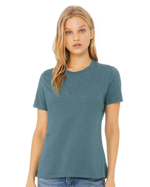 Women's Relaxed Fit Heather CVC Tee - 6400CVC