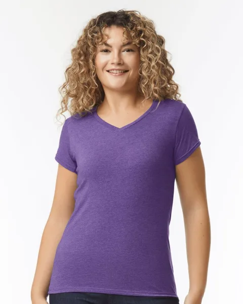 Softstyle® Women's V-Neck T-Shirt - 64V00L