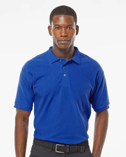 Ring-Spun Piqué Polo - 7002