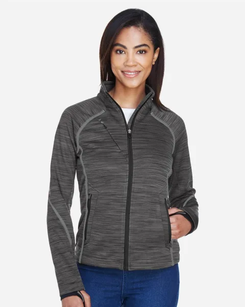 Women's Flux Mélange Bonded Fleece Jacket - 78697