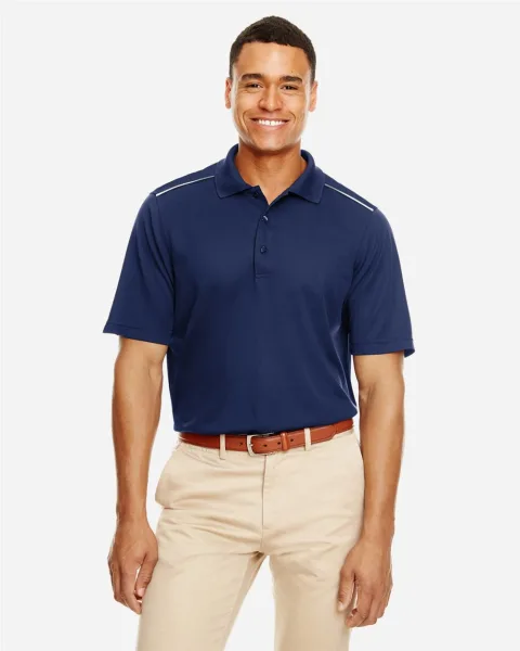 Men's Radiant Performance Piqué Polo with®Reflective Piping - 88181R