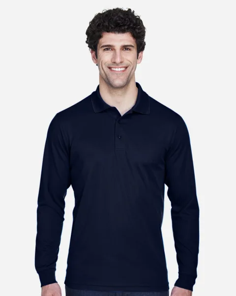 Men's Tall Pinnacle Performance Long Sleeve Piqué Polo - 88192T
