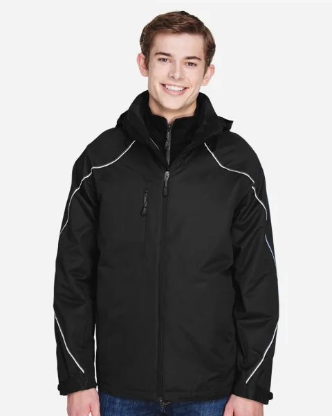 Men's Angle 3-In-1 Jacket with Bonded Fleece Liner - 88196