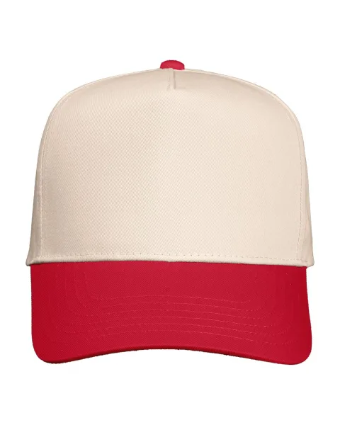 Five-Panel Twill Cap - 8869