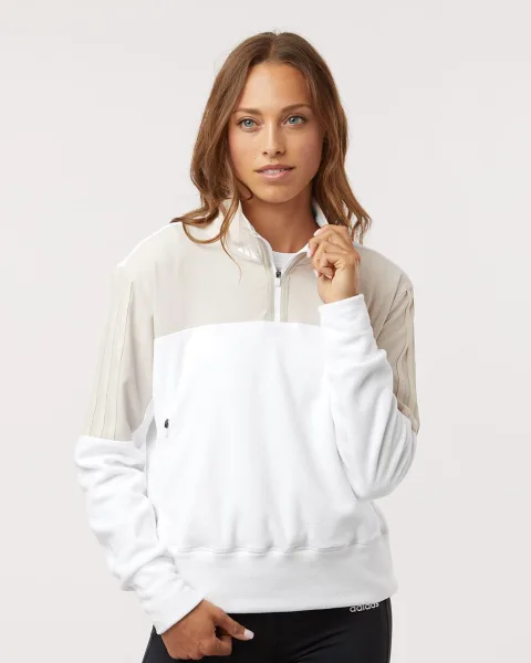 Women's Fleece Quarter-Zip Pullover - A601