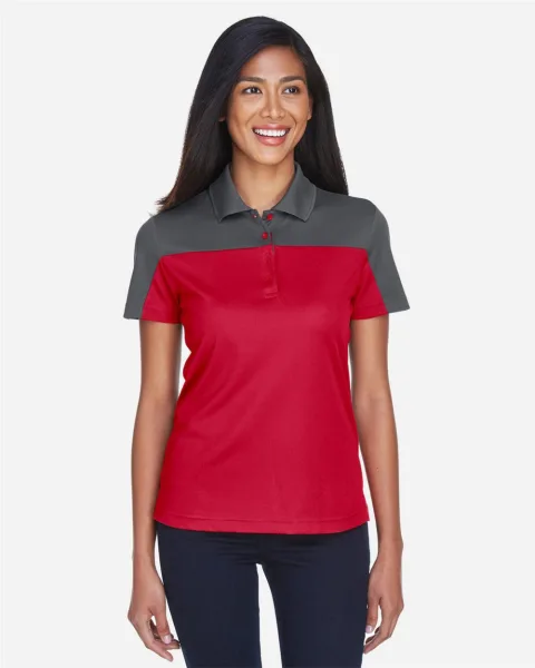 Women's Balance Colorblock Performance Piqué Polo - CE101W