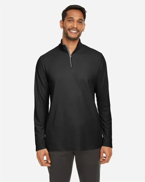 Men's Fusion ChromaSoft™ Pique Quarter-Zip Pullover - CE405