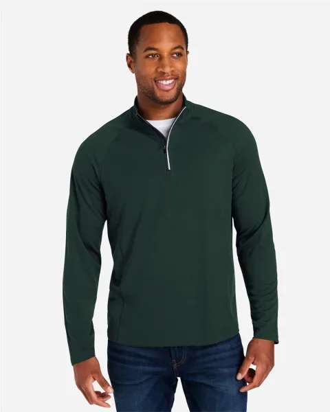 Men's Origin Performance Pique Quarter-Zip Pullover - CE418