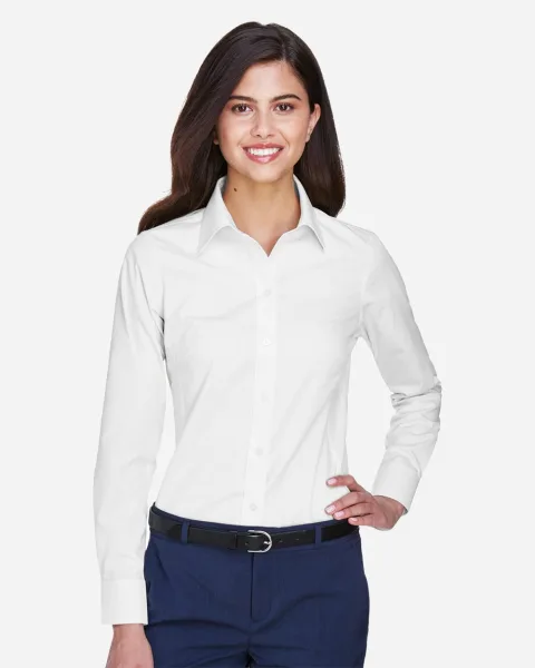 Women's Crown Collection® Oxford Woven Dress Shirt - D630W