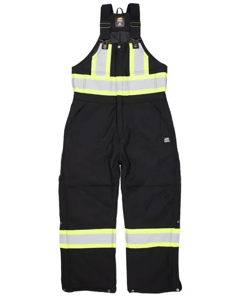 Safety Striped Arctic Insulated Bib Overall - HVNB02