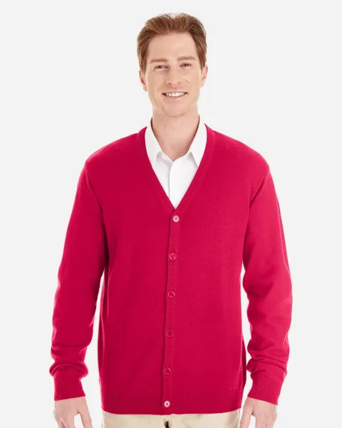 Men's Pilbloc™ V-Neck Button Cardigan Sweater - M425