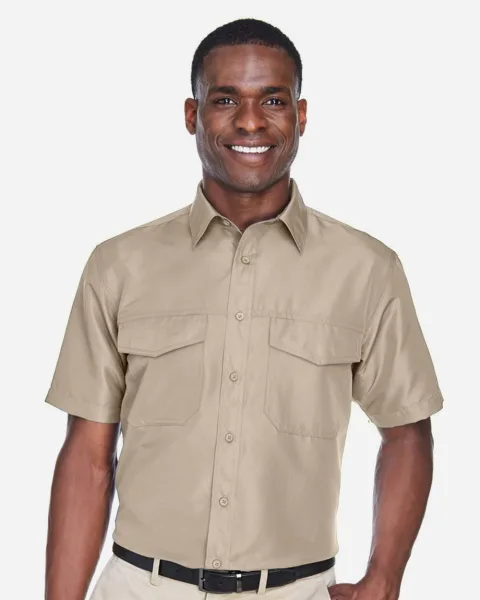 Men's Key West Short Sleeve Performance Staff Shirt - M580