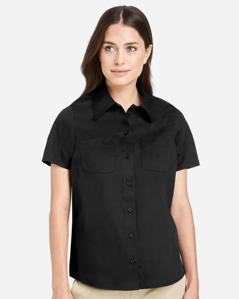 Women's Advantage IL Short Sleeve Dress Shirt - M585W
