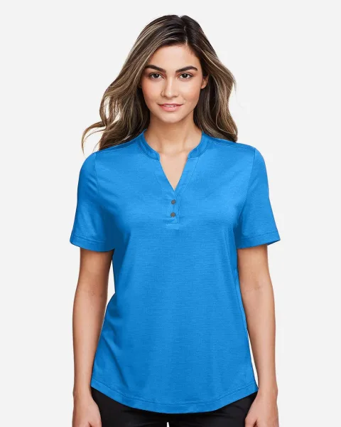 Women's JAQ Snap-Up Stretch Performance Polo - NE100W