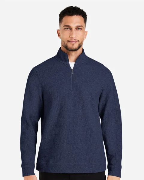 Men's Spirit Textured Quarter-Zip Pullover - NE725