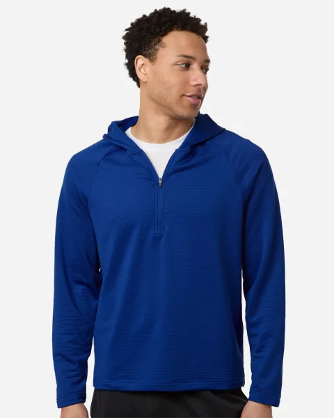 Men's Qualify Quarter-Zip Hooded Pullover - TT200