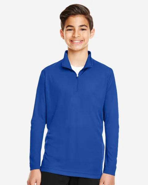 Youth Zone Performance Quarter-Zip Pullover - TT31Y