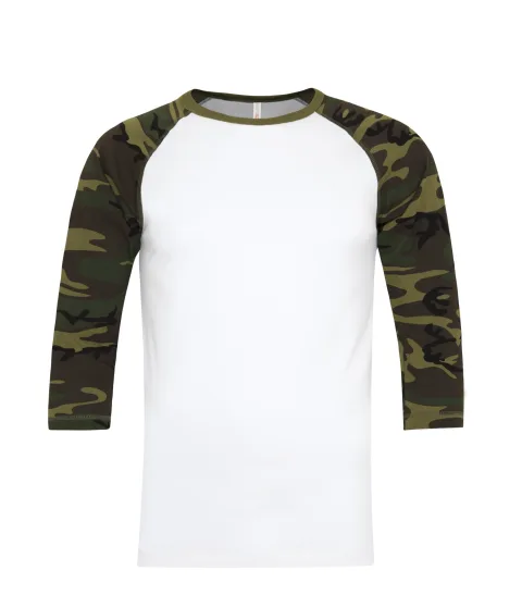 Ring Spun Baseball Tee