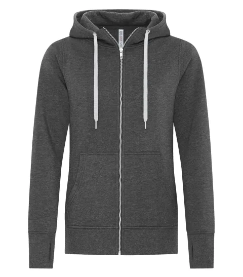 Core F/Z Hooded Lds'Sweatshirt