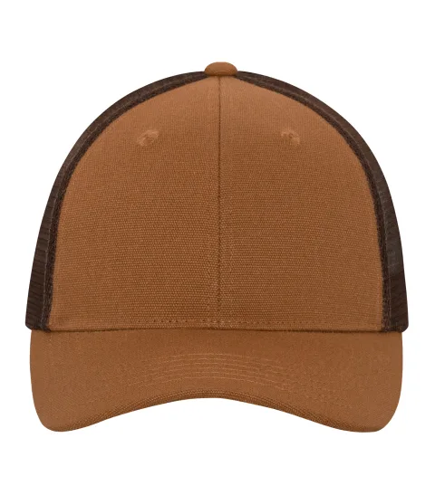 Canvas Snapback Trucker Cap