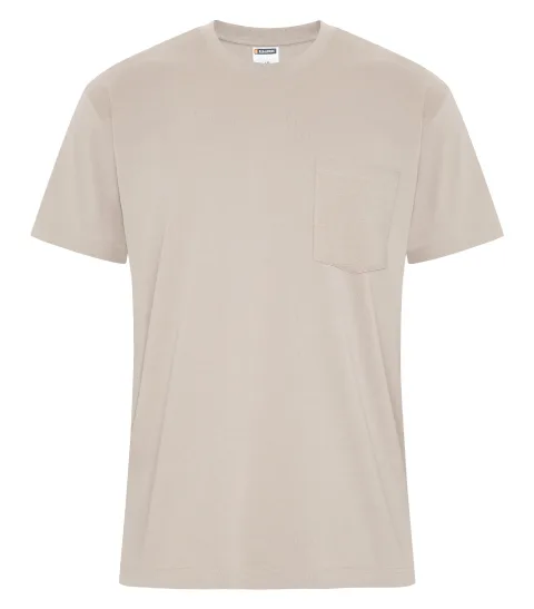 Heavyweight Ring Spun Pocket T