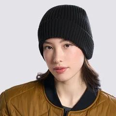 Ridge 2X2 Rib Knit Cuff Toque