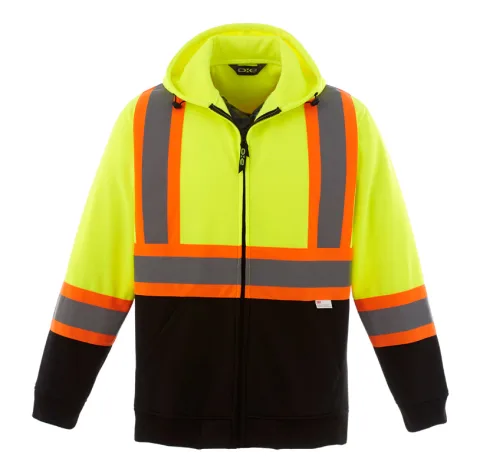 Freedom Hi-Vis Full Zip Hooded Sweatshirt