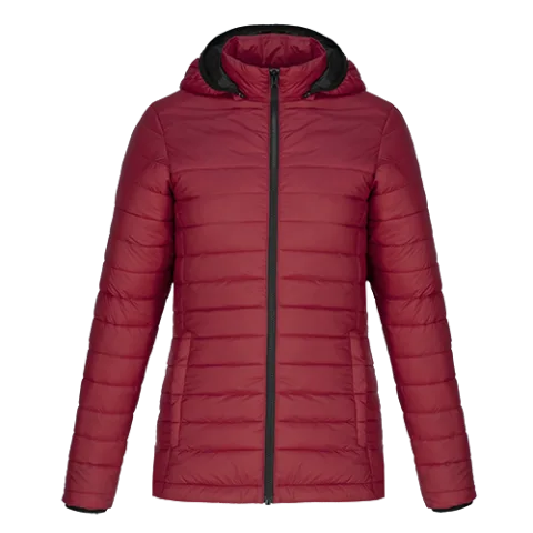 Canyon Ladies Lightweight Puffy Jacket with detachable hood