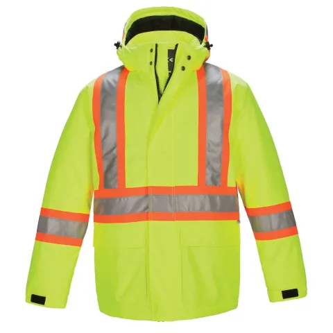 Armour Polyester Canvas Hi-Vis Parka
