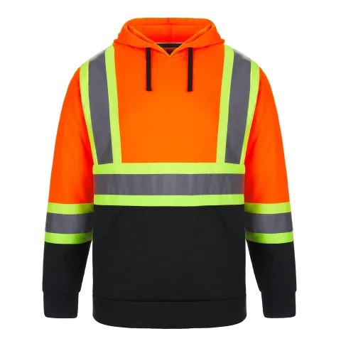 Long Haul Hivis Polyester Pullover Hoodie