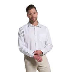 Camden  Men's Poly-Cotton Twill Long Sleeve Easy-Care Shirt