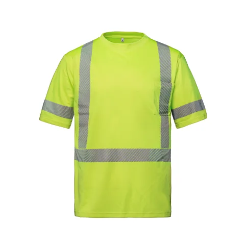 LUMEN Hi-VIS T-shirt with Segmented Stripes