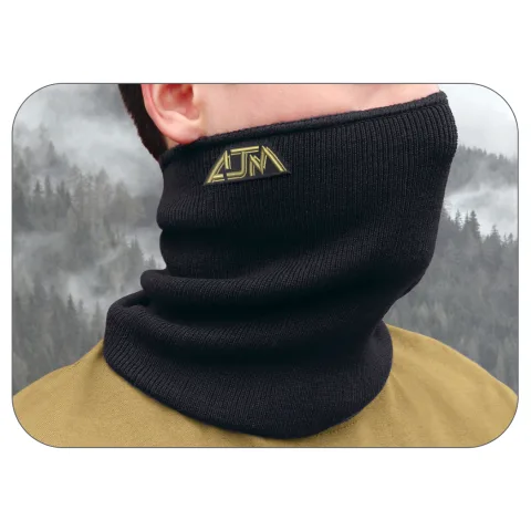 Acrylic - Neck Warmer - Rib knit