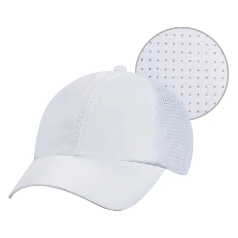 Polyester Rip Stop / Polyester Rip Stop Mesh - 6 Panel Contour (Mesh Back) - Self cloth backing behind front panels