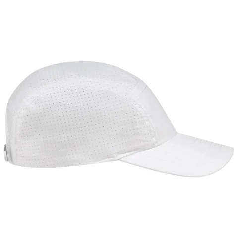 Polyester Rip Stop / Polyester Rip Stop Mesh - 5 Panel Runner Style - Pre-curved peak with 6 rows of stitching (P1)