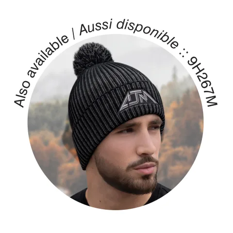 Acrylic / Polyester Micro Fleece - Board Toque with flat seams - Rib knit