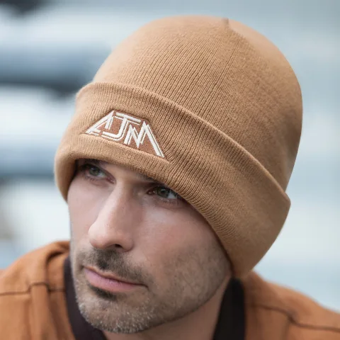 Acrylic / Polyester Micro Fleece - Cuff Toque - Rib knit