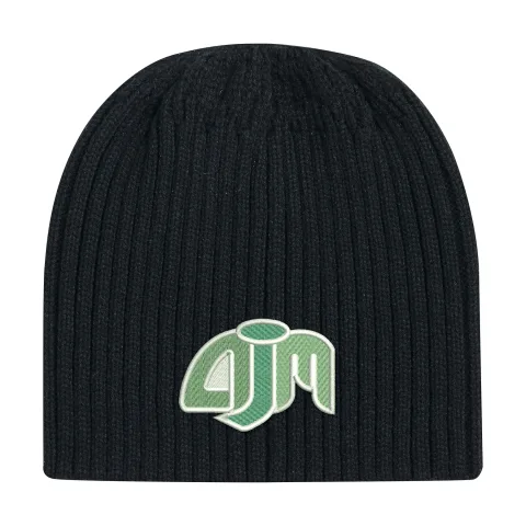 Acrylic - Toque with elasticized Ponytail opening (Women's) - Rib knit
