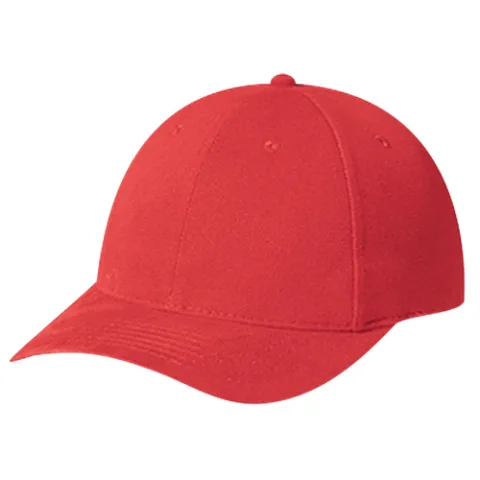 Heavyweight Brushed Cotton Drill - 6 Panel Constructed Contour - Matching soft-buckram laminated front panels with Pro-Stitch