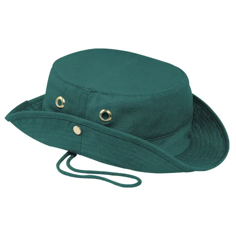 Canvas - Bush Style - Cotton storage pocket underneath crown top