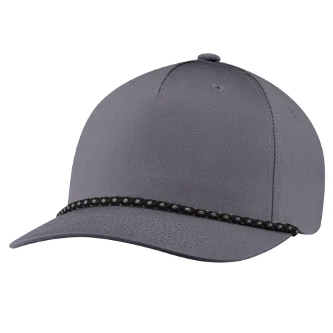 Polycotton - 5 Panel Constructed Pro-Round-Five - Deluxe buckram laminated front panel with Pro-Stitch