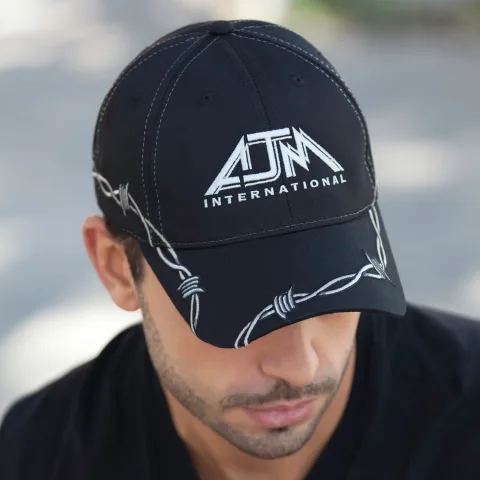 Polycotton - 6 Panel Constructed Contour (Barbed Wire) - Matching buckram laminated front panels with Pro-Stitch