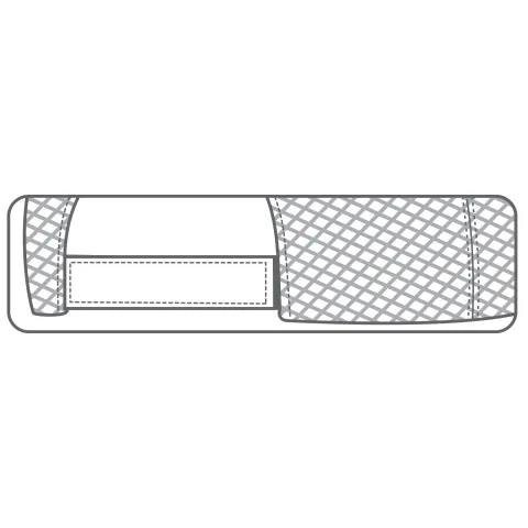 Polycotton / Polyester Mesh - 6 Panel Constructed Contour (Mesh Back) - Matching buckram laminated front panels with Pro-Stitch