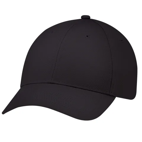 Deluxe Chino Twill - 6 Panel Constructed Full-Fit - Matching buckram laminated front panels with Pro-Stitch
