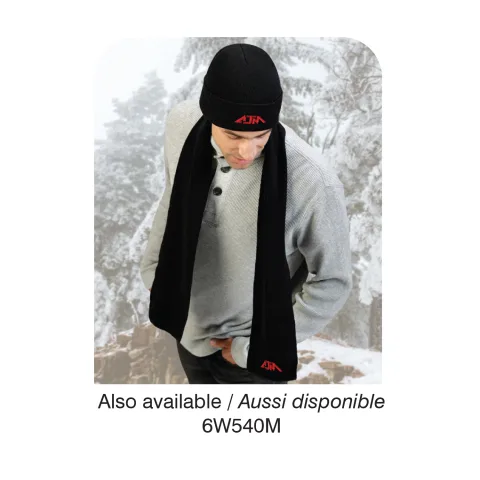 Polyester Fleece - Cuff Toque - 14 oz, Non-pill, polyester fleece