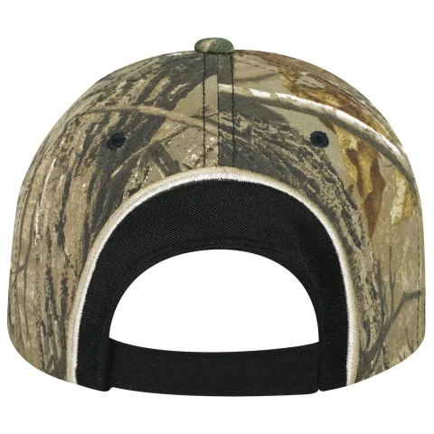 Deluxe Blended Chino Twill / Brushed Polycotton - Realtree XTRA® - 6 Panel Constructed Contour