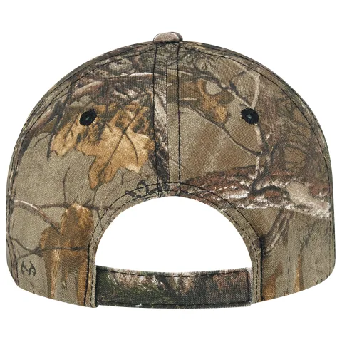 Enzyme Washed Deluxe Chino Twill / Brushed Polycotton - Realtree XTRA® - 6 Panel Constructed Full-Fit (Distressed, Racing)